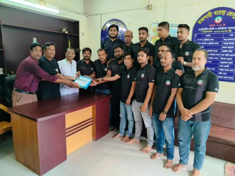 উদ্দীপনা ও প্রত্যয়ের মধ্য দিয়ে রাজশাহী বরেন্দ্র প্রেসক্লাবের নতুন কমিটির অভিষেক