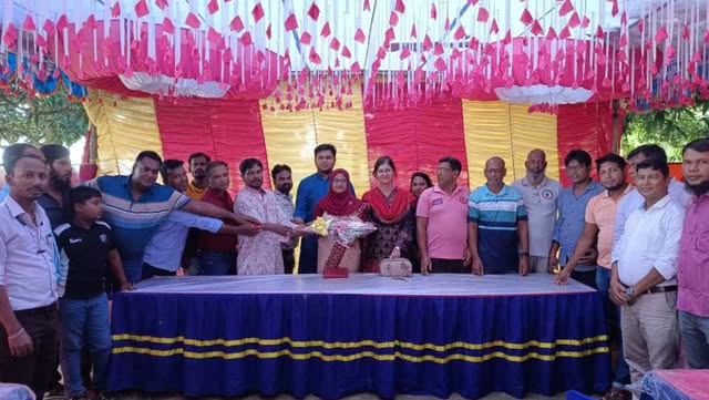 বাঘায় রাজশাহী বরেন্দ্র প্রেসক্লাবের নবনির্বাচিত কমিটিকে সংবর্ধনা