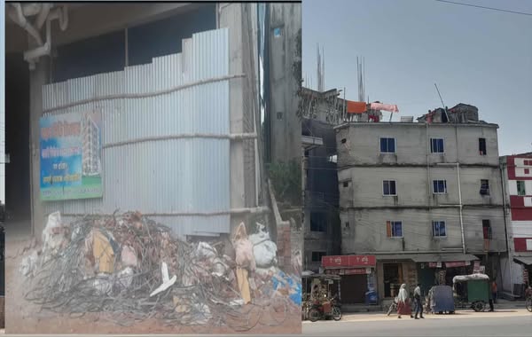 রাজশাহীতে বহুতল ভবন নির্মাণে চরম অনিয়ম: আরডিএ'র নীরবতায় বেপরোয়া ডেভলপার ও প্রভাবশালী কর্মকর্তারা