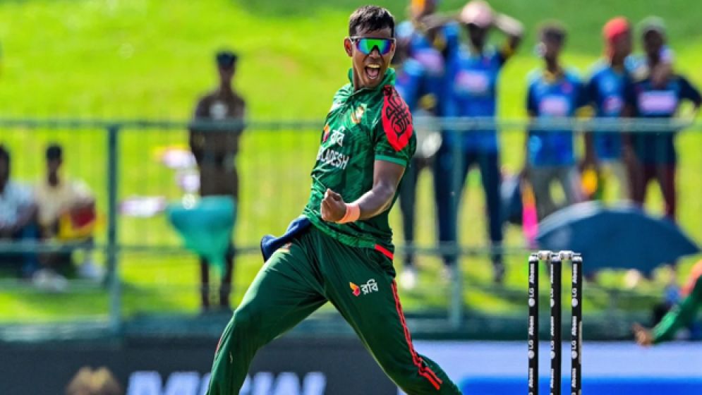 সাকিব-তানভীরের জোড়া আঘাতে আফগানিস্তানের টপ অর্ডার বিপর্যস্ত