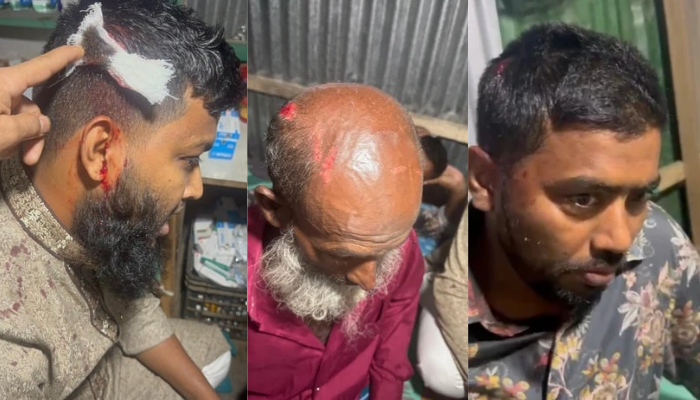 মেহেন্দিগঞ্জে জমি নিয়ে বিরোধে হামলা, আহত ৩